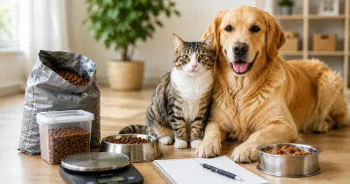 Dog & cat kibble ration calculator