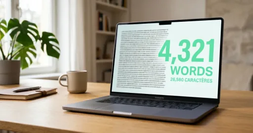 Compte instantanément les mots, caractères, phrases et paragraphes de ton texte. Estime le temps de lecture et nettoie les espaces inutiles gratuitement.